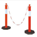 Traffic Sign 1100mm PE Flexible Reflective Warning Post